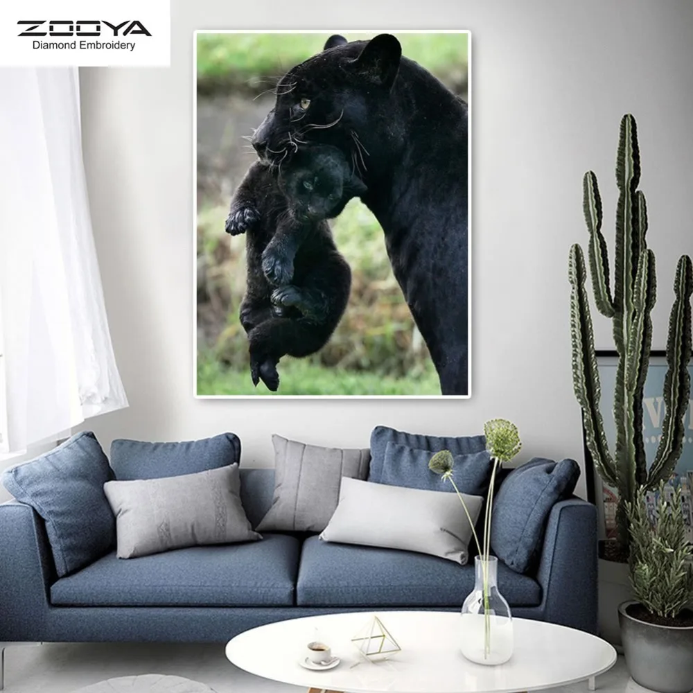 ZOOYA 5d алмазная живопись животные набор картина Алмазная вышивка распродажа