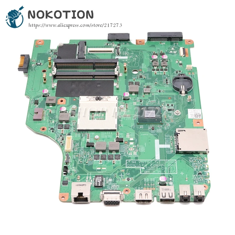 NOKOTION CN-0W8N9D 0W8N9D W8N9D для Dell inspiron 3520 материнская плата ноутбука DV15 MLK MB 11280-1 MXRD2 HM76 DDR3 |