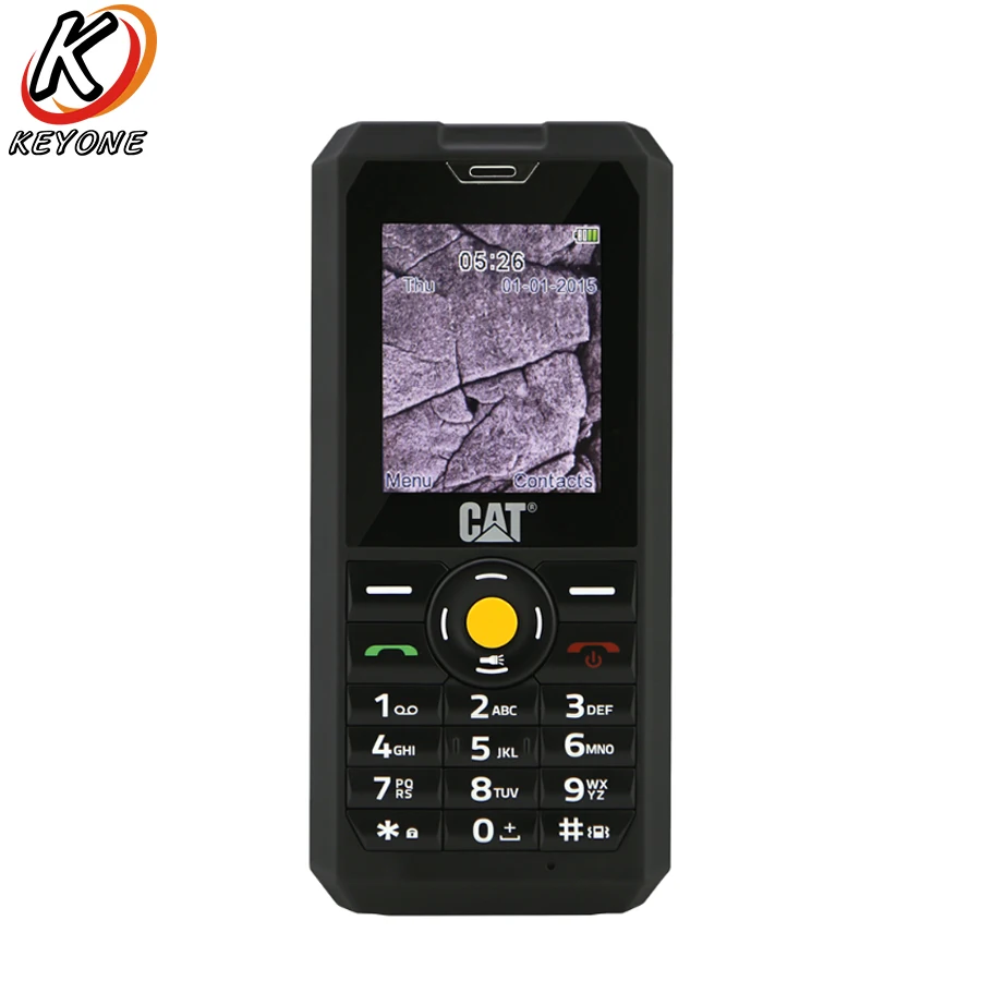 Совершенно мобильный телефон CAT B30 3g 2," 64 МБ ОЗУ 128 МБ ПЗУ Spreadtrum 7701 IP67 водонепроницаемый пылезащитный двойной SIM 1000 мАч сотовый телефон