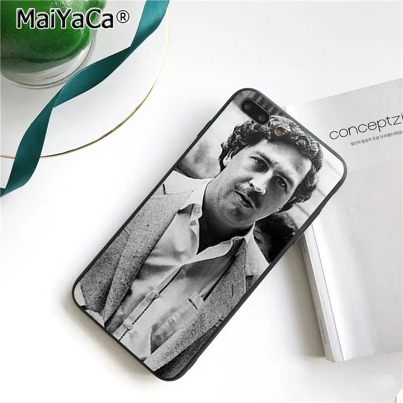 A3 MaiYaCa Narcos ТВ серии Пабло Эскобар чехол для телефона с рисунком для iphone 11 Pro 11Pro MAX 8 7 6 6S Plus X XS MAX 5 5S SE XR - Цвет: A3