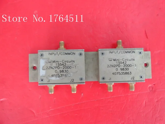 

[LAN] switch A two Mini power divider 2ZN2PD-2000-1 SMA