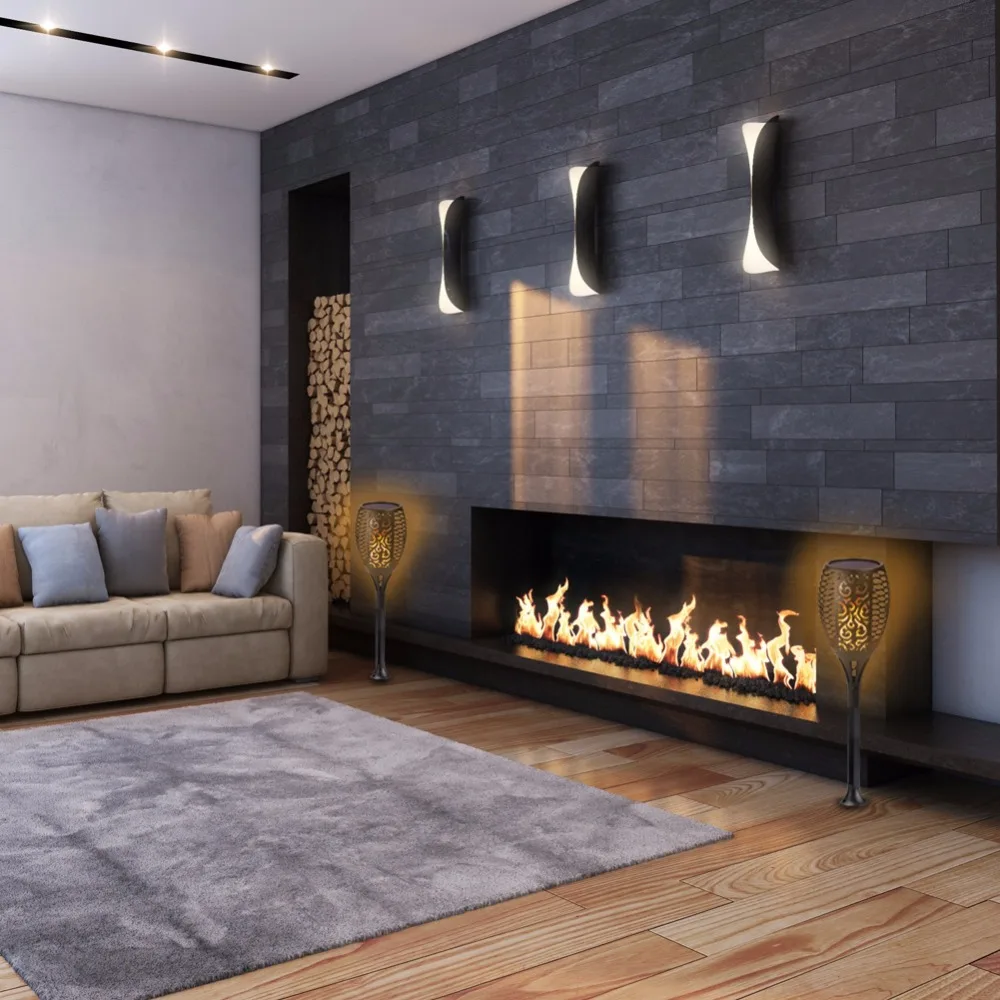 4 шт. новый Солнечный свет пламени на солнечных батареях Мерцающая лампа