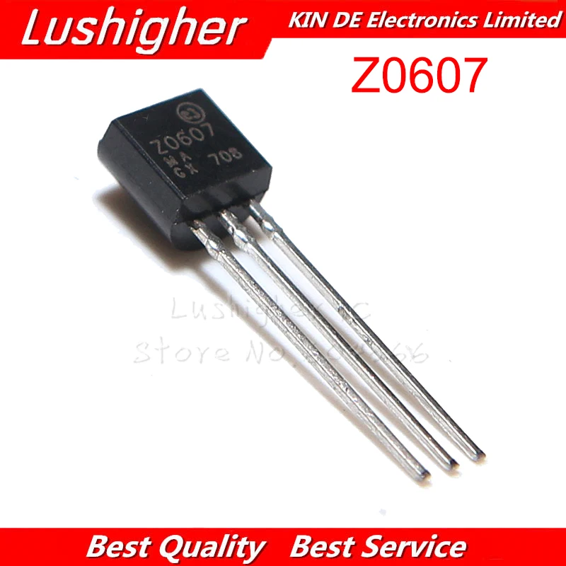 20 шт. Z0607 TO 92 Z0607MA TO92 Triacs 0 8 Amp 600 вольт новый оригинальный|Интегральные схемы| |