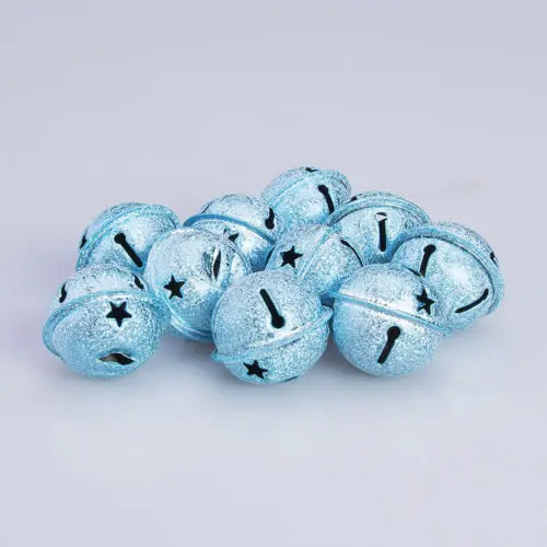 10 шт. в наборе блестящие колокольчики рождественская подвеска товары для