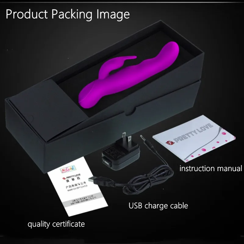 30 Speeds 7 Rotation USB Rechargeable Waterproof G Spot Vibrator Female Masturbation Wand Massager Adult Sex Toys for Women | Красота и