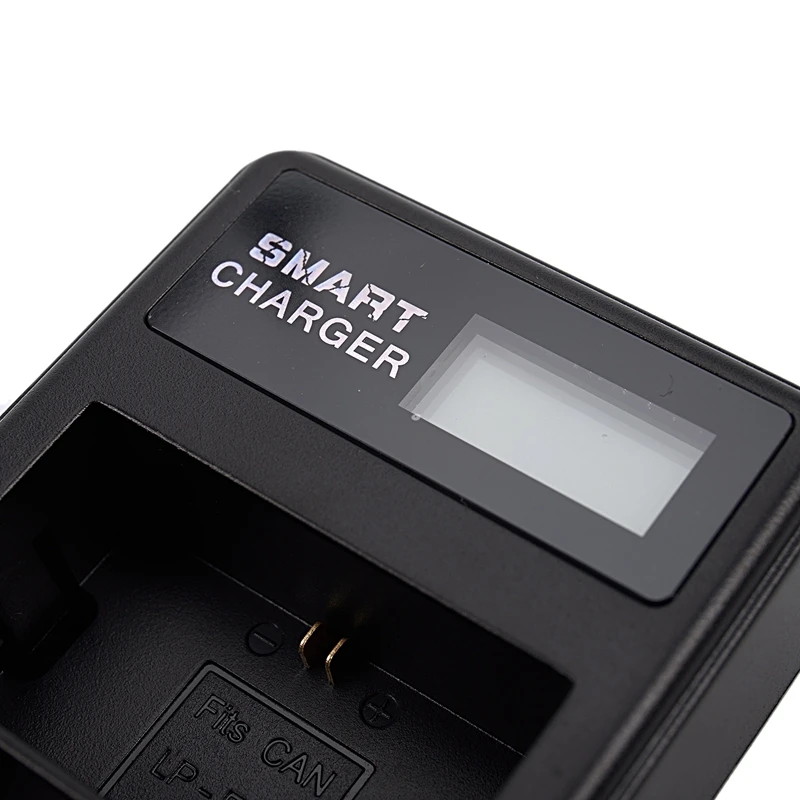 LCD USB Battery Charger LP-E6 For Canon 5D Mark IV III 5Ds R 7D 6D 80D |