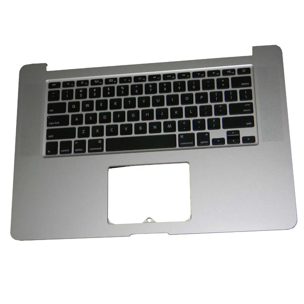 Оригинальный A1398 верхний чехол с раскладкой клавиатуры США для Apple Macbook Pro 15