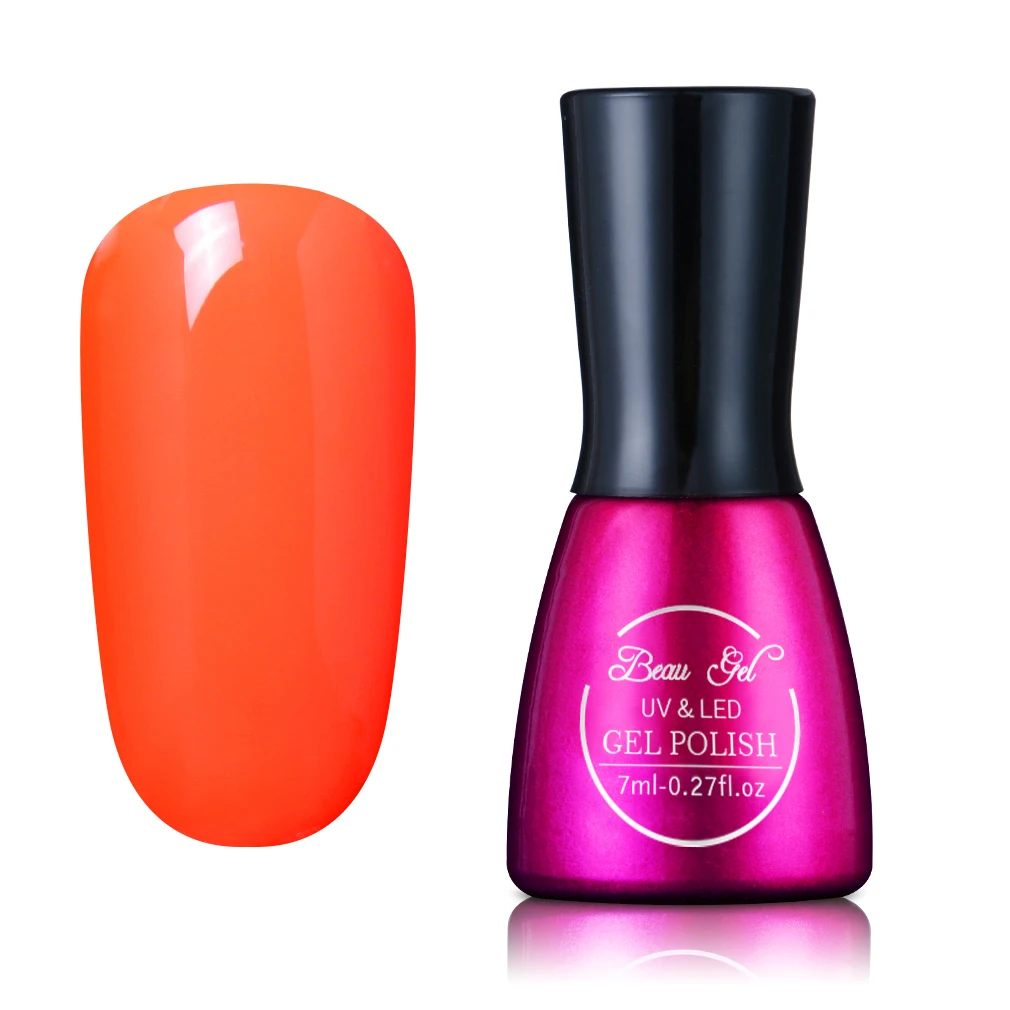 1559 Beau гель UV Vernis Полупостоянный 7 мл УФ-гель для ногтей замачиваемый долговечный светодиодный лак для ногтей, лак для ногтей - Цвет: 1559