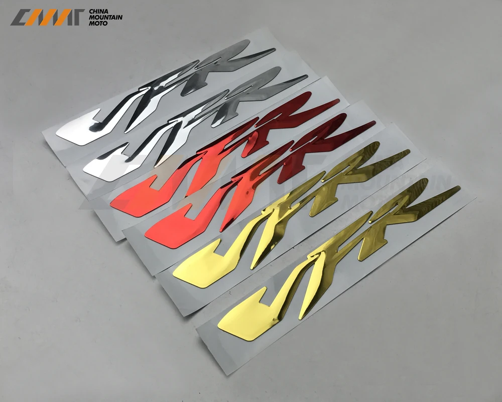 3d наклейка на мотоцикл с логотипом VFR для HONDA VFR400 VFR800 VFR1200 (VFR) Badge|Наклейки и