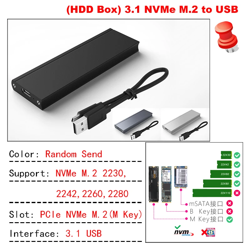 LeXar NM600 M.2 SSD M2 SSD жесткий диск HD SSD 240 ГБ 480 ГБ твердотельный жесткий диск 240 ГБ 960 ГБ HDD NVMe PCIe для ноутбука