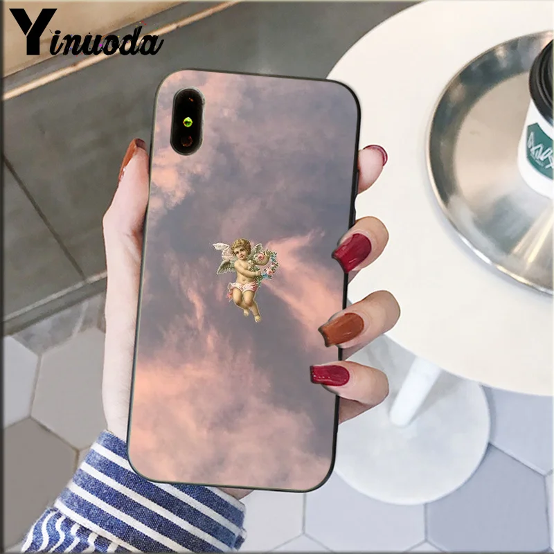 Мягкий силиконовый чехол Yinuoda для Apple iPhone 8 7 6 6S Plus X XS MAX 5 5S SE XR|Бамперы| |