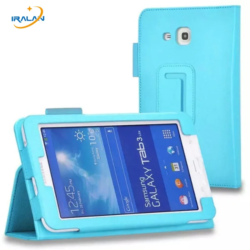Чехол для планшета Samsung Galaxy Tab 3 lite 7 0 T110 T111 чехол подставка из искусственной кожи E