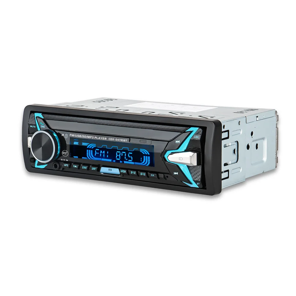 Bluetooth Универсальная съемная панель Автомобильный MP3-плеер Радио стерео аудио плеер Дистанционное управление USB/SD/MMC кардридер