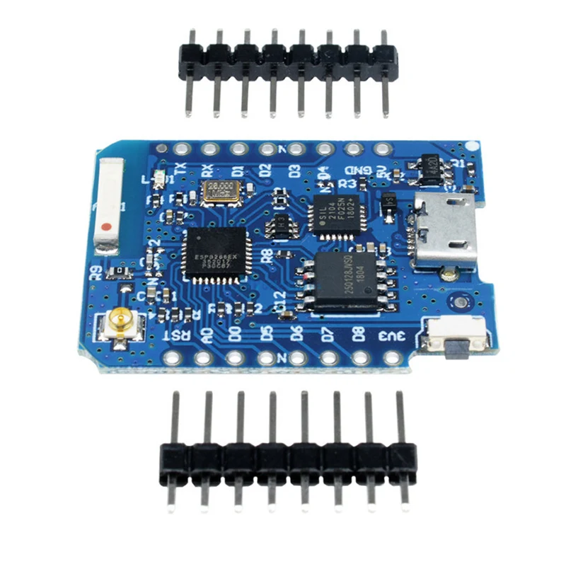 Для WEMOS D1 Mini Pro 16M Bytes внешний антенный разъем NodeMCU ESP8266 ESP 8266EX CP2104 WIFI макетная плата