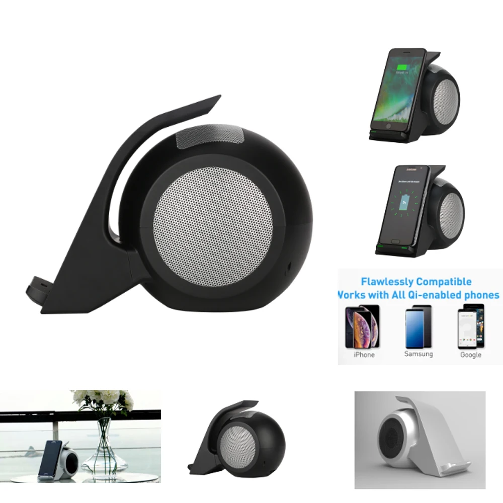 Портативный Беспроводной Bluetooth Динамик с микрофоном заряд лучше бас 24 часа