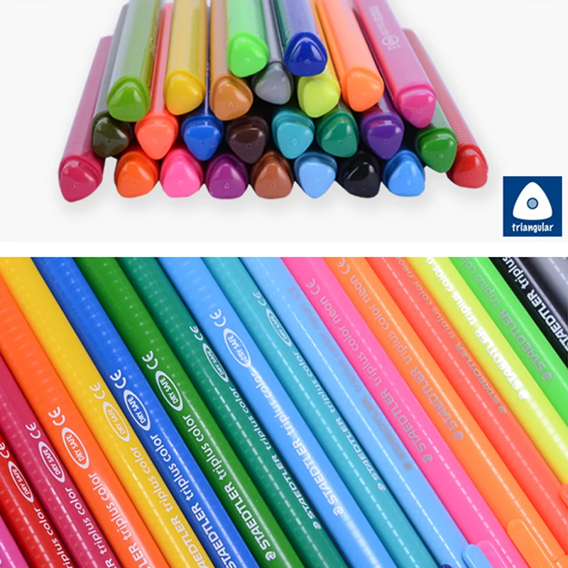 STAEDTLER Lost Ocean 323 26 6 цветов треугольная ручка акварельные карандаши для рисования