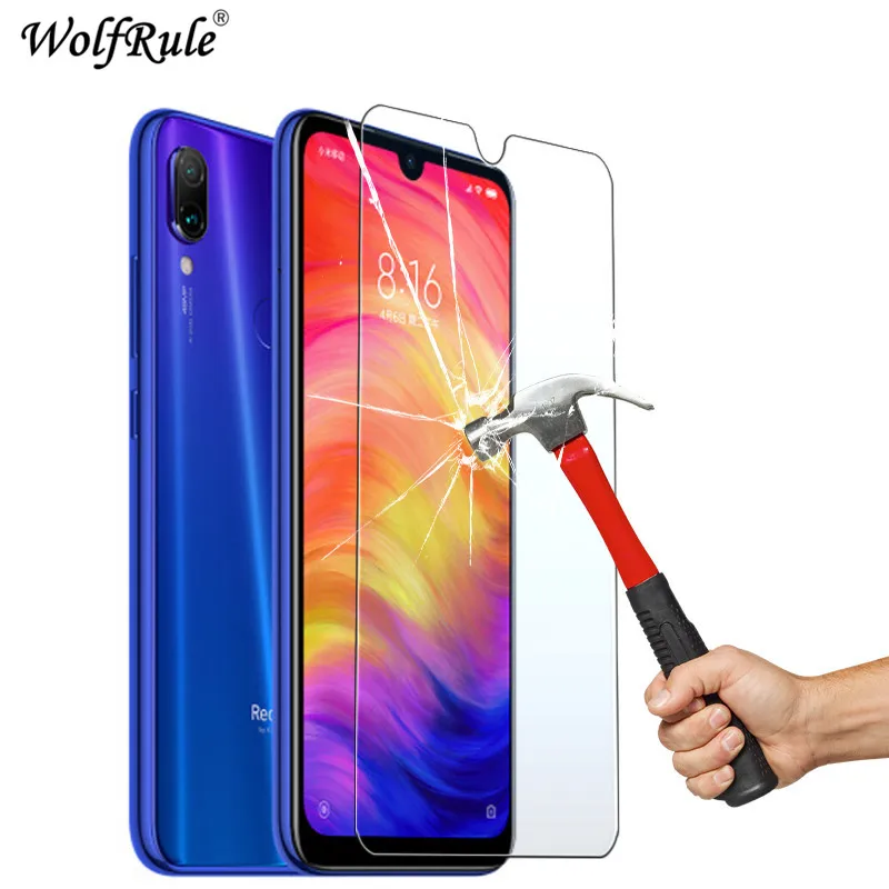 2 шт Защита экрана для Xiaomi Redmi Note 7 Pro стекло защитная пленка ультратонкая