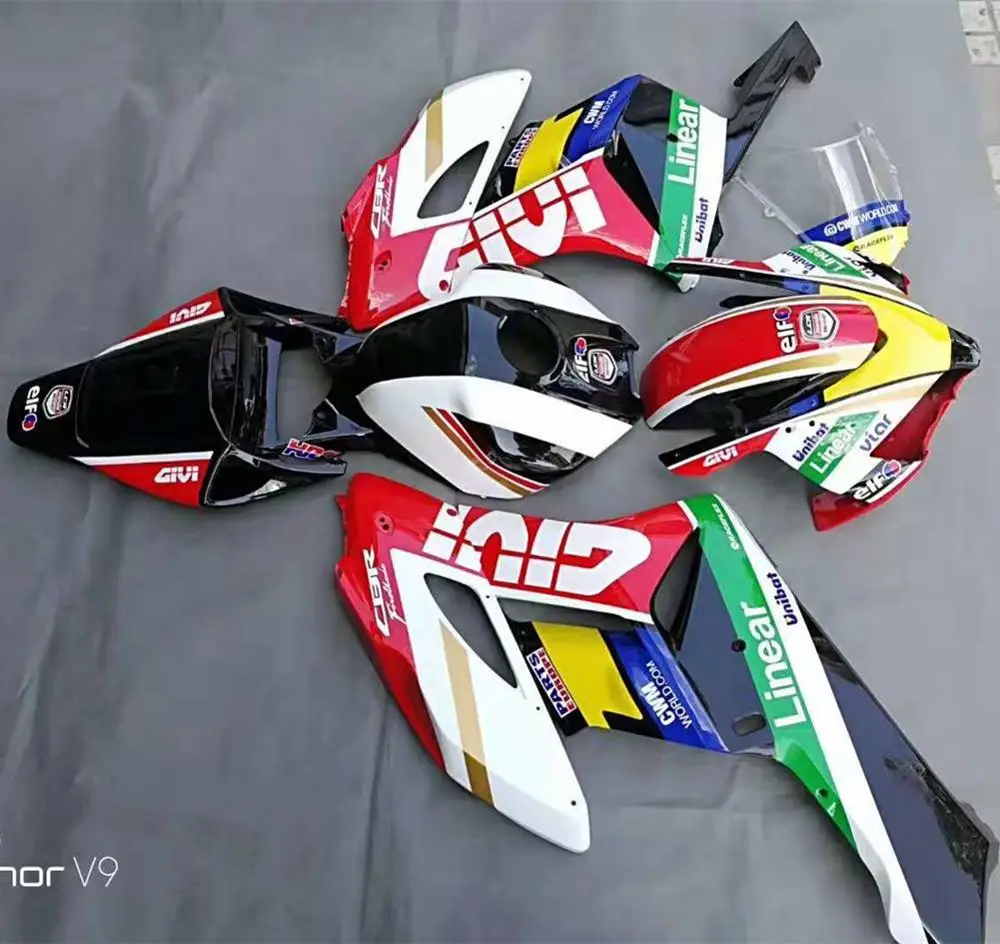 CBR1000RR 04-05 Обтекатели на кузов капот бак обтекаемая Ветрозащита сбоку Панель крыло комплект крыла для Honda CBR 1000RR 2004 2005