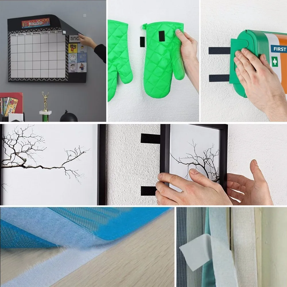 Ширина 2 см липучка самоклеющаяся клейкая лента|Клейкая крепежная лента| |