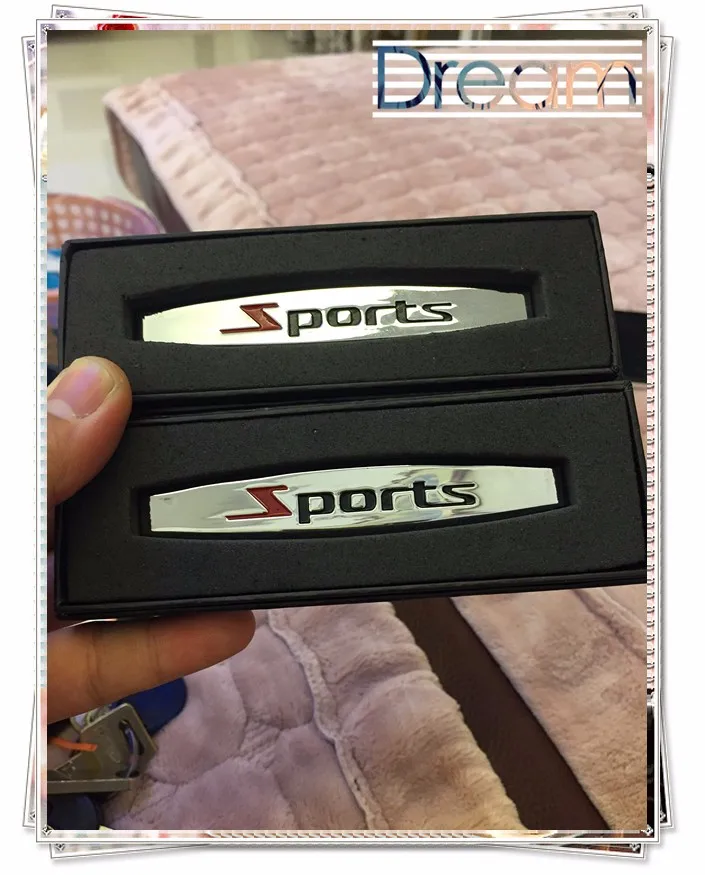 Декоративные металлические наклейки на крыло автомобиля для renault opel astra j lifan x60 skoda