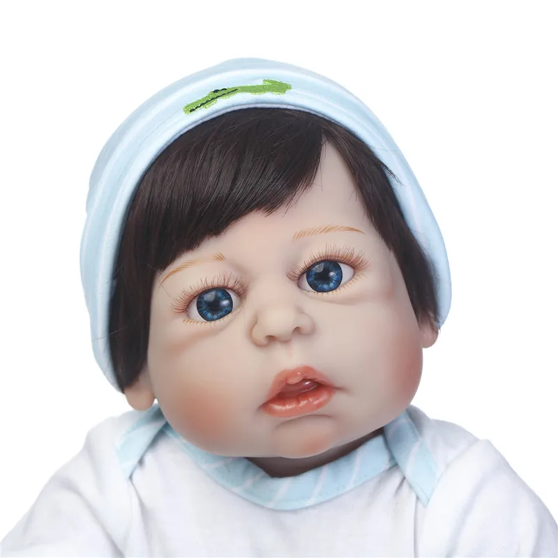 Реалистичные силиконовые куклы bebe boy reborn 55 см Новое поступление реалистичные