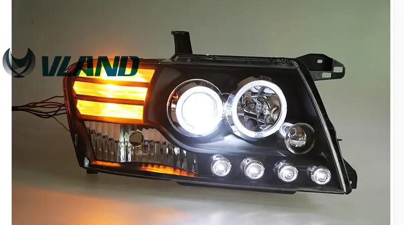 Vland Factory автомобильные аксессуары Головной фонарь для Mitsubishi Pajero головной светильник Montero Sport 2011- светодиодный головной светильник