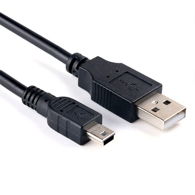 1,5 м 1 м 3 м 5 м USB Type A для мини-usb кабель для синхронизации данных 5 Pin B штекер для зарядки шнур для камеры MP3 MP4 Новинка