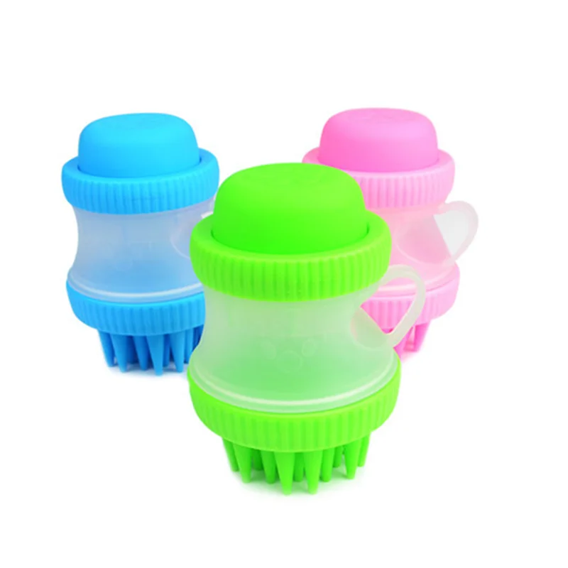 Душ для домашних животных щетка ванны собака щенок кошка Очищающая купальная