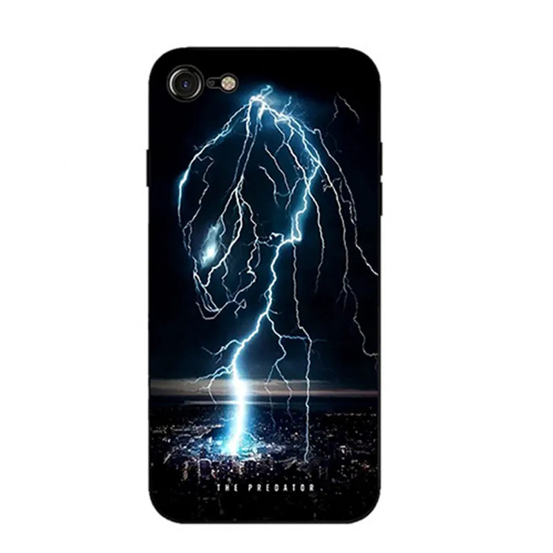 Америка фильм Хищник Мягкий силиконовый чехол из ТПУ для Iphone 6 6S 7 8 плюс X10 5