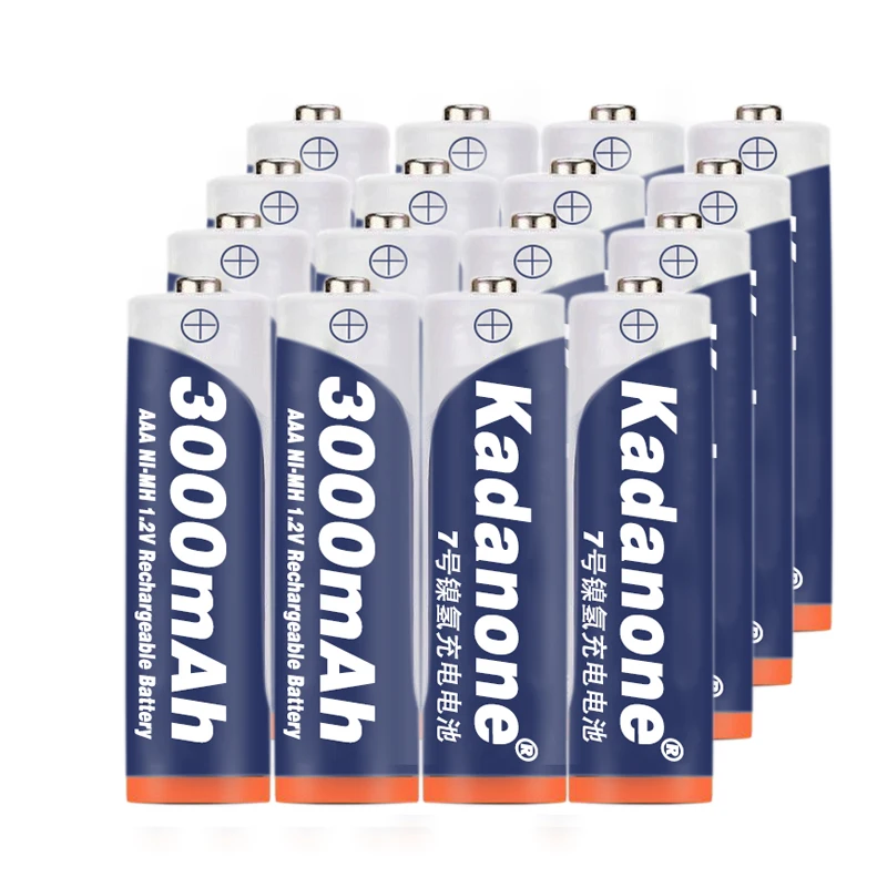 4 20 шт./лот новый бренд AAA батарея 3000mah 1 2 v Ni MH аккумуляторная для дистанционного