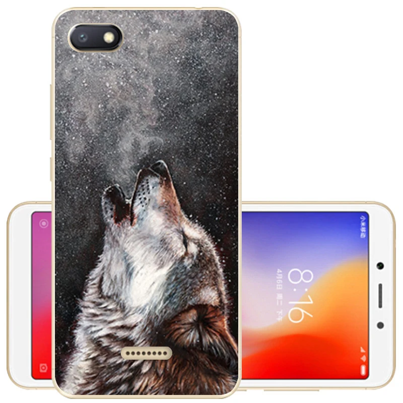31 Чехол для телефона Xiomi Xiaomi Redmi 6A, силиконовый чехол на заднюю панель для Xiaomi Redmi 6 Redmi6, защитный чехол-бампер, чехлы - Цвет: 31