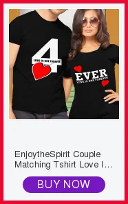 EnjoytheSpirit парная футболка подарок на день Святого Валентина его и ее любовь рубашки Луна моей жизни мое солнце звезды унисекс хлопок