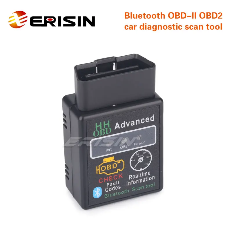 Erisin ES360 Bluetooth V1.5 OBD2 инструмент для диагностического сканирования автомобиля