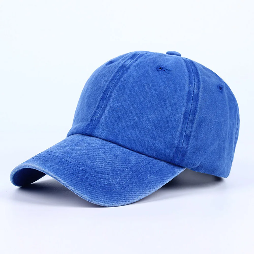 dark blue Хлопковая мужская джинсовая кепка, Потертая джинсовая кепка в стиле хип-хоп, кепка s, Женская облегающая бейсболка s, унисекс Кепка для уличных танцев модные зимние шляпы - Цвет: dark blue