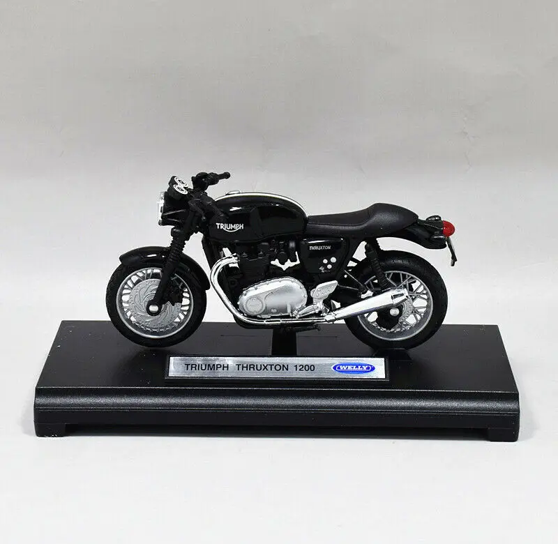 Welly 1:18 TRIUMPH Thruxton 1200 мотоцикл велосипед Модель игрушки Новый в коробке| |
