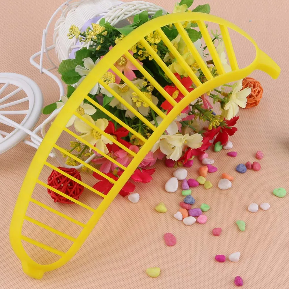 Банан Slicer Cutter Чоппер Фруктовый Салат Овощной Овощечистка Кухня инструмент