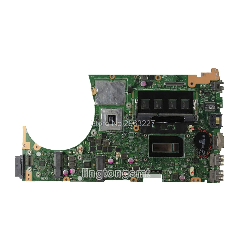 K551L K551LA S551 S551LA материнская плата для ноутбука Asus S551lB REV2.0 материнская плата i3-4010U 4 gb Оперативная память 90 дней гарантии