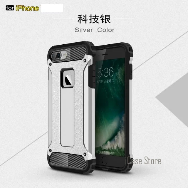 Закаленное стекло + телефон случаи Роскошный чехол для iPhone 7 Чехол Iphon мобильного