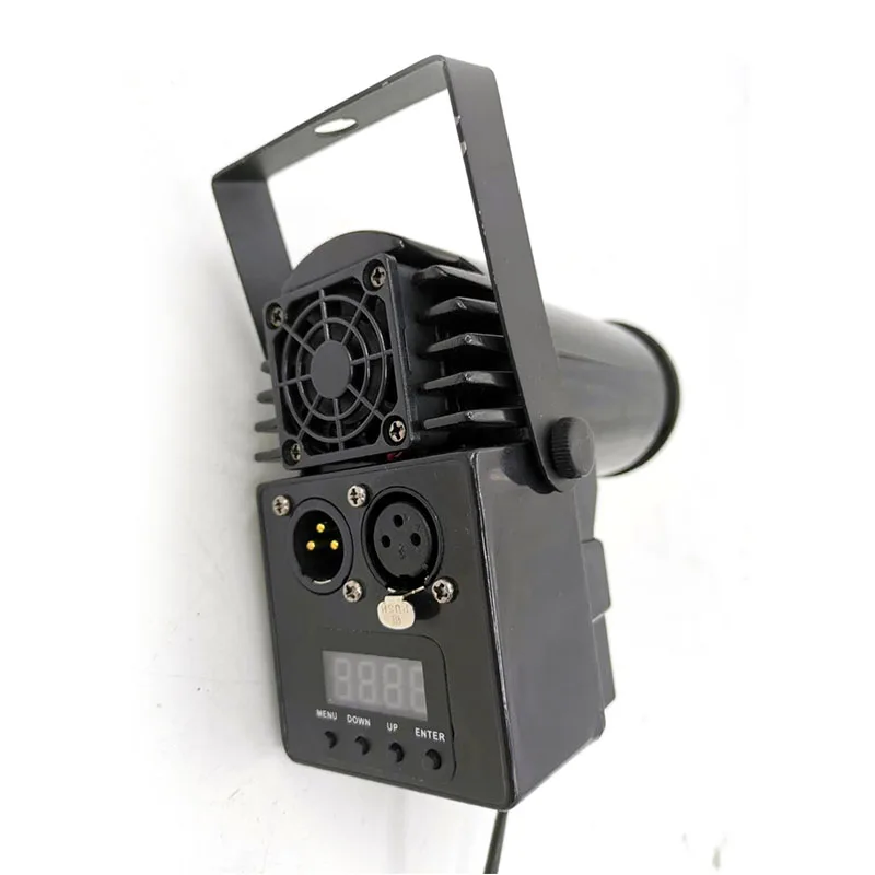 Мини DMX512 сценический 12 Вт RGBW Диско луч YaYao светодиодный Pinspot освещение для