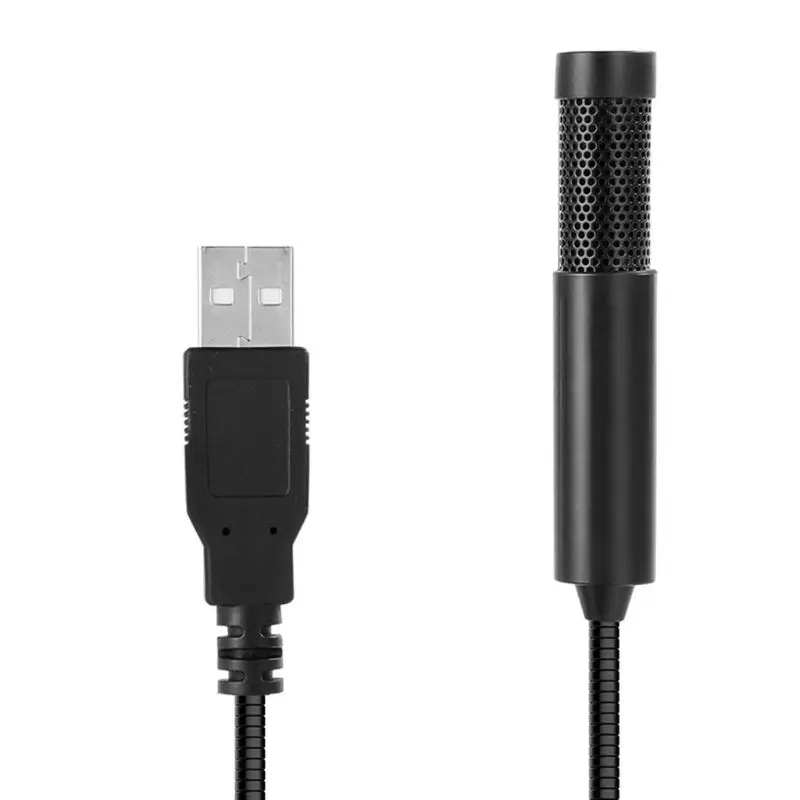 USB микрофон Анти шум регулируемый портативный аудио Голосовая трубка настольный