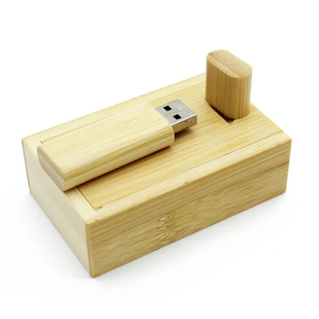 Деревянный бамбук+ деревянная коробка USB флэш-накопитель 128 ГБ 256 ГБ 16 ГБ 32 ГБ 128 Гб карта памяти USB creativo персональный логотип - Цвет: A
