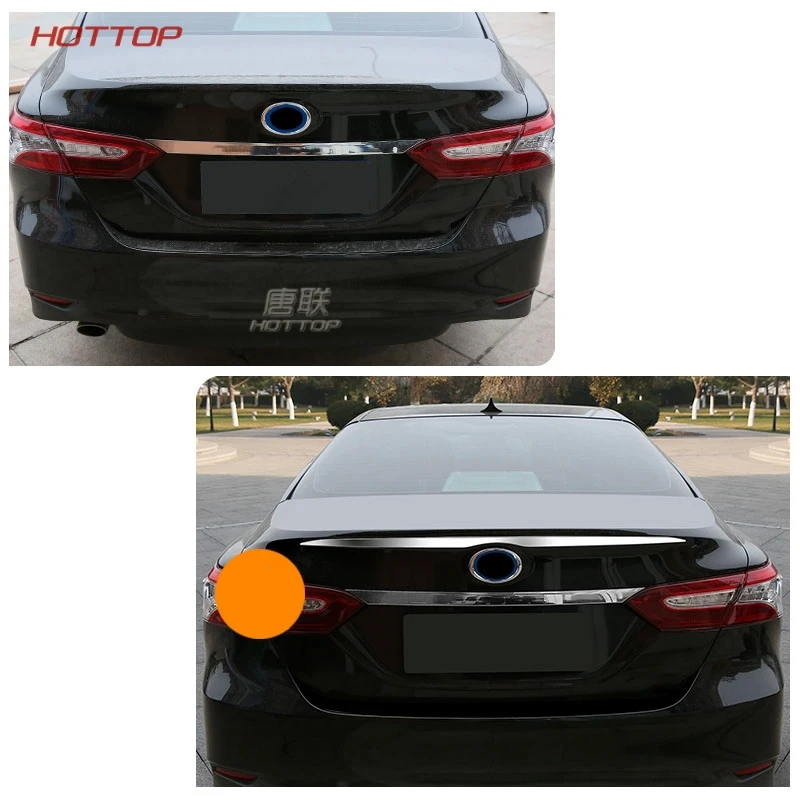 Накладка на задний багажник для Toyota Camry 2018 ABS хромированные аксессуары Авто