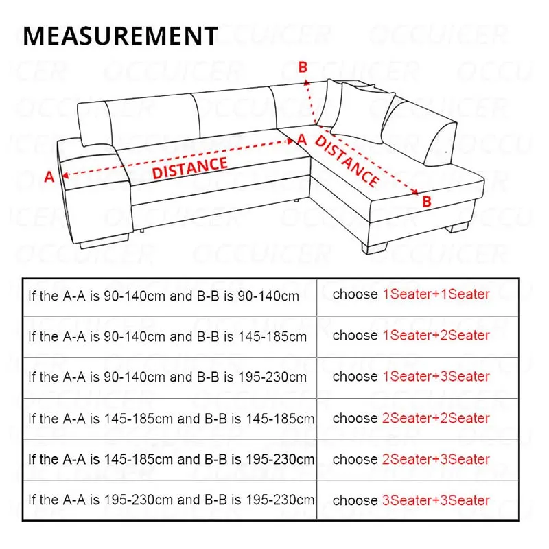 

2pcs Plant Print Sofa Cover Couch Furniture Cover Sofa Tight Wrap Slip-resistant for Living Room Elastic L Shape Armchair