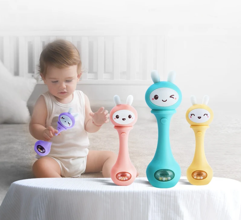 Beiens младенец погремушки, игрушки для новорожденных, детские игрушки музыка, раннее обучение