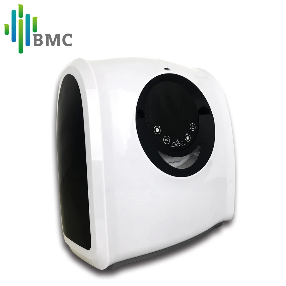 BMC миниатюрный крючок для рыбалки кислородный концентратор, генератор 90% чистоты кислородная машина 6L потока для детей пожилых граждан Homecare