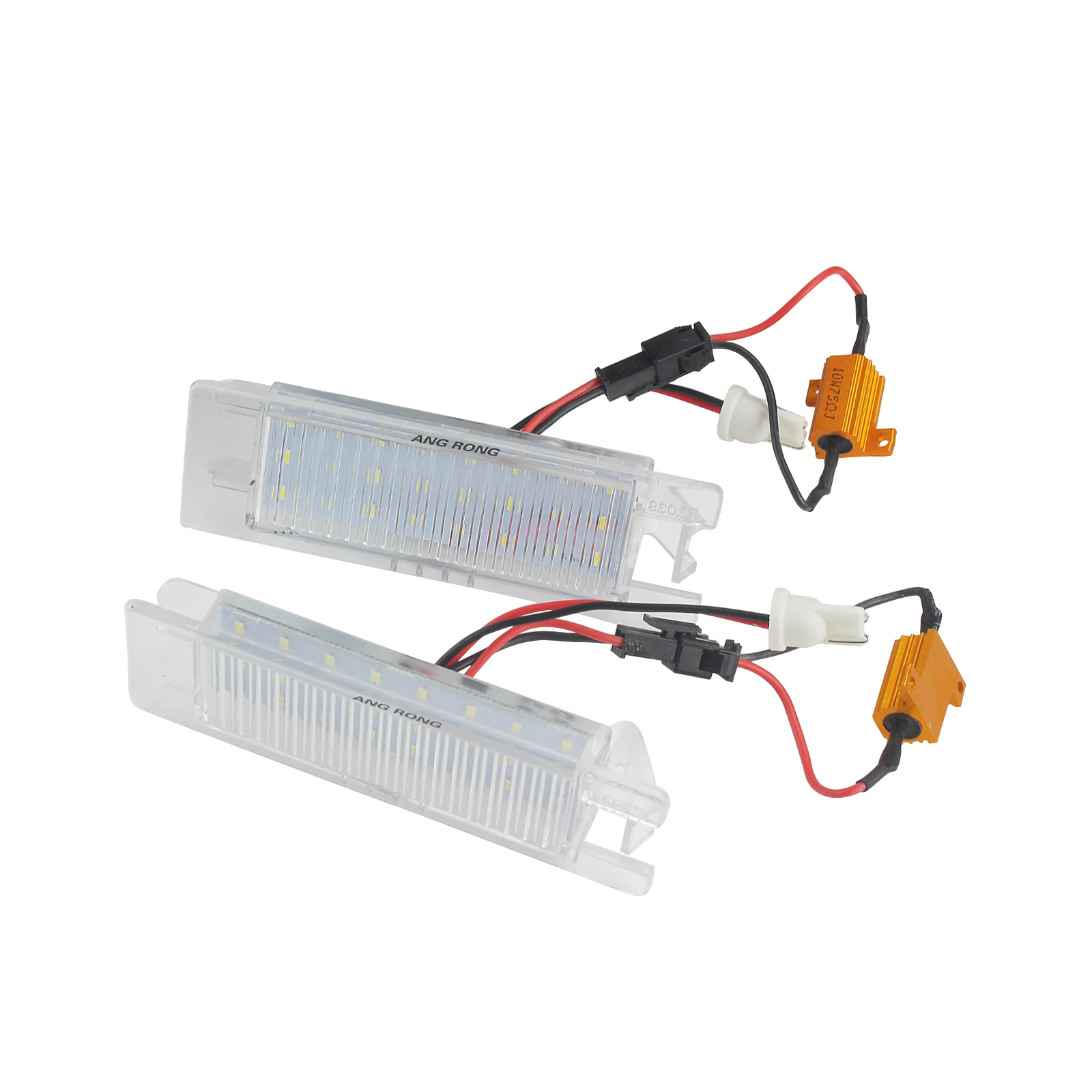 ANGRONG для Opel Vauxhall 24 SMD светодиодный номерной знак светильник Insignia Astra H J Vectra C
