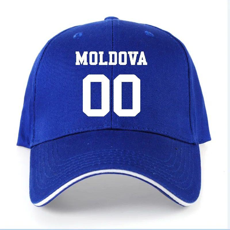 1006 Молдавия мужской Молодежный diy бесплатный индивидуальный номер mda Повседневная шляпа Национальный флаг md Национальный колледж бейсбольная кепка для мальчика - Цвет: 1006