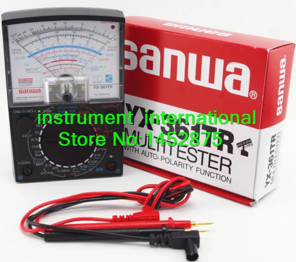 Аналоговый мультитестер SANWA YX 361TR мультиметр с широким диапазоном измерения
