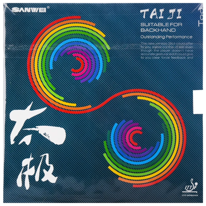 SANWEI TAIJI светильник(TAICHI, T88-TAIJI, наполовину липкий, задняя сторона) T88 Настольный теннис резиновая губка для пинг понга