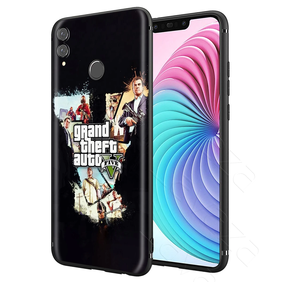 Чехол Lavaza Gta 5 Grand для Huawei Mate 30 20 Honor 6a 7a 7c 7x 8C 8x 9 10 Nova 3i 3 Lite Pro Y6 2018 | Мобильные телефоны